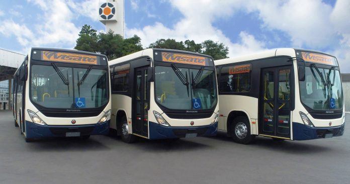 A Viação Santa Tereza (VISATE), concessionária do transporte público de Caxias do Sul (RS), adquiriu 32 novos ônibus Marcopolo.
