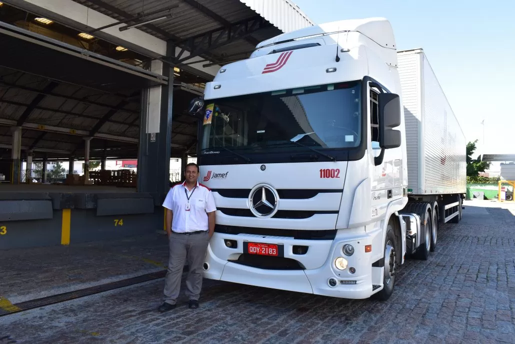 Uma das mais importantes transportadoras do Brasil, a Jamef, está promovendo a 'Semana do Motorista' em comemoração ao dia do motorista.