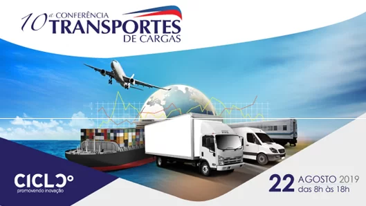 No próximo dia 22 de agosto será realizada a 10ª Conferência de Transportes de Cargas. O evento ocorrerá em São Paulo e deve discutir soluções e cases