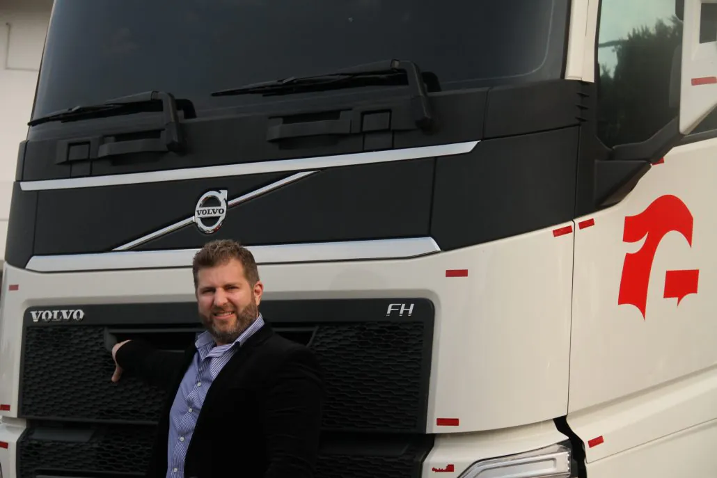 Jean Giovanella, diretor-proprietário da Paradiso Giovanella Transportes