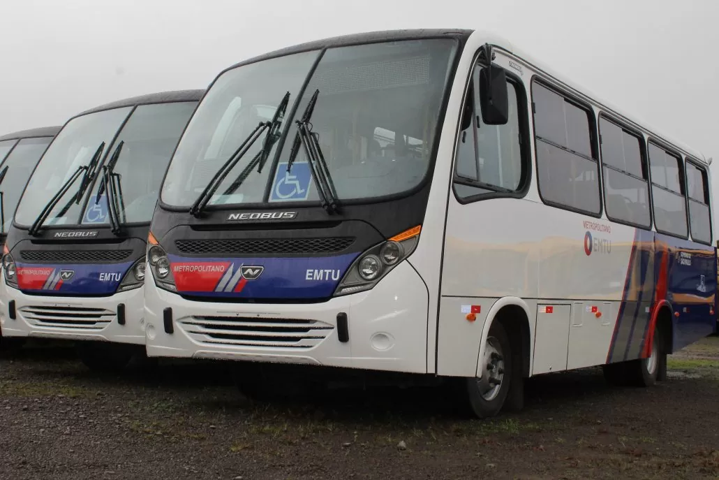 Em junho, a NEOBUS entregou dois novos micro-ônibus Thunder+ que irão operar no sistema da EMTU/SP - Empresa Metropolitana de Transportes Urbanos de SP.