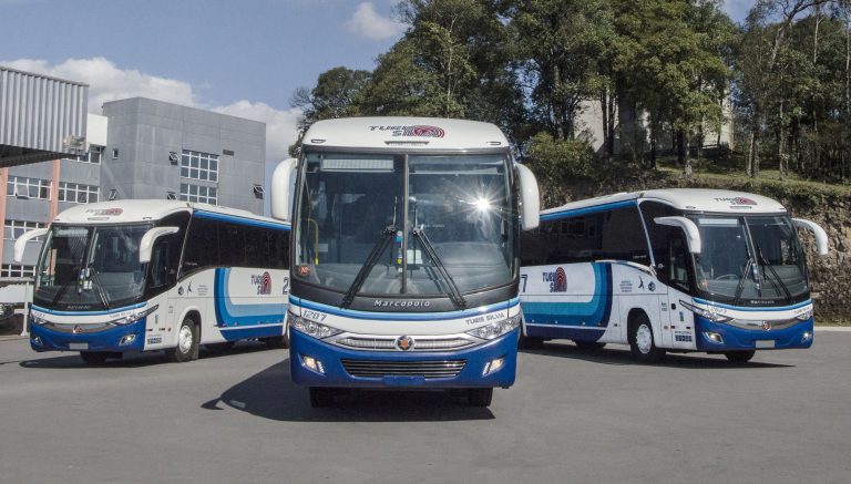 A Turis Silva Transportes adquiriu 15 novos ônibus da Marcopolo. A empresa que comemora 30 anos de atividades em 2019, realizou a compra dos modelos
