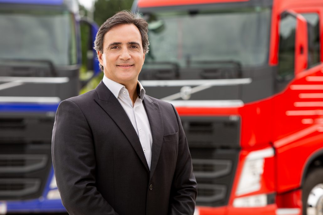 Alcides Cavalcanti: transportadores tem uma preferência natural pelos caminhões Volvo