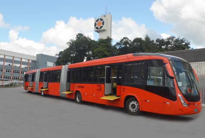 A Marcopolo entrega à Rede Integrada de Transporte Coletivo de Curitiba 199 novos ônibus. Assim, o lote composto por unidades dos modelos Torino