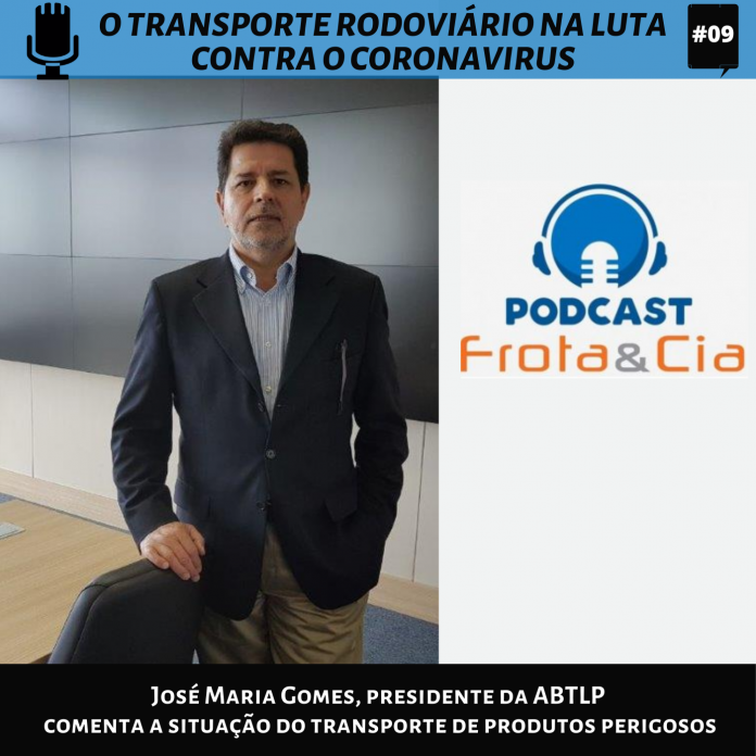 José Maria Gomes, presidente da ABTLP comenta a situação do transporte de produtos perigosos