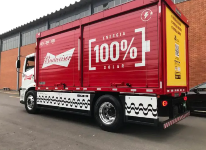 A Ambev acaba de enunciar uma parceria com a startup Fábrica Nacional de Mobilidade (FNM) para a compra de 1 mil caminhões elétricos. Dessa forma,