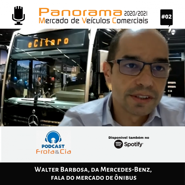 Walter Barbosa, Diretor de Vendas e Marketing Ônibus da Mercedes-Benz, descreve o comportamento do mercado de chassi de ônibus no ano