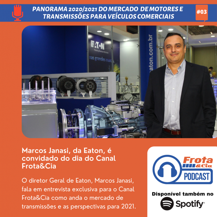 O diretor Geral de Eaton, Marcos Janasi, fala em entrevista exclusiva para o Canal Frota&Cia como anda o mercado de transmissões e as