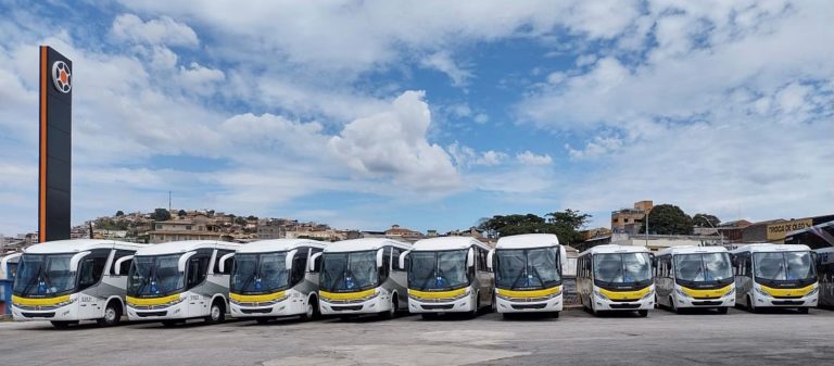 A Marcopolo, por intermédio da filial Marcopolo Minas, está fazendo a entrega de 101 veículos para a Rio Negro. Assim, a empresa pertencente ao