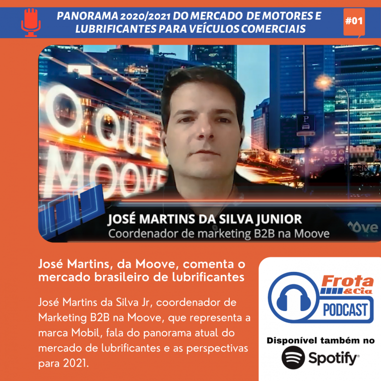 José Martins da Silva Jr, coordenador de Marketing B2B na Moove, que representa a marca Mobil, fala do panorama atual do mercado de lubrificantes e as