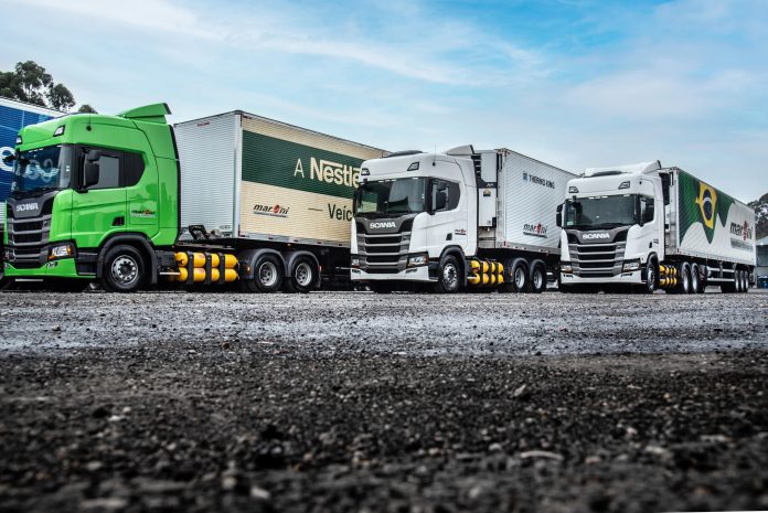 A TransMaroni chegará a 50 caminhões movidos a gás (natural e/ou biometano) da Scania. Dessa forma, se tornando a empresa com a maior frota já adquirida