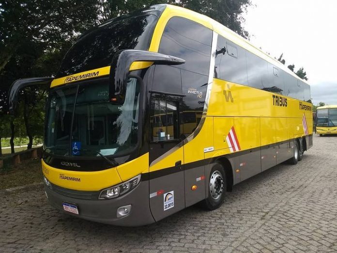 Itapemirim anuncia o relançamento do Tribus e recebeu, no último sábado (11), um novo ônibus do modelos Comil Invictus HD.