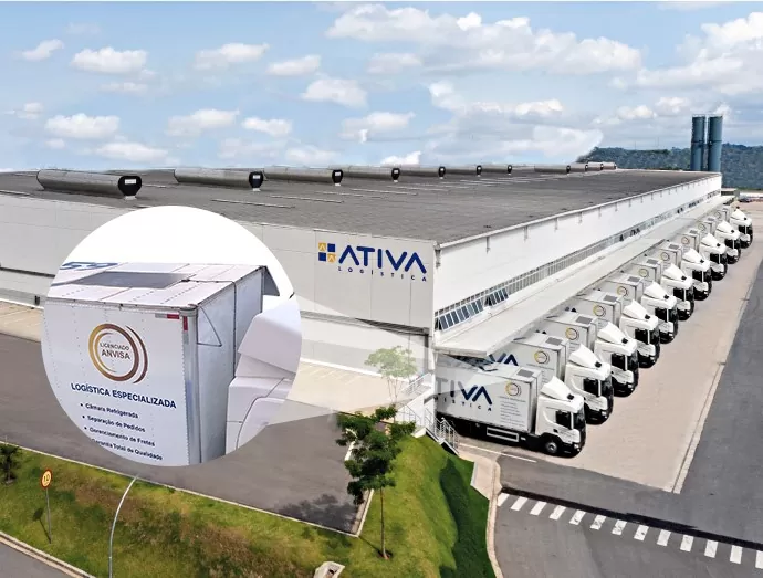 A Ativa Logística, um dos maiores operadores logísticos do país, acaba de iniciar um projeto piloto com caminhões que receberam a instalação de placas solares.