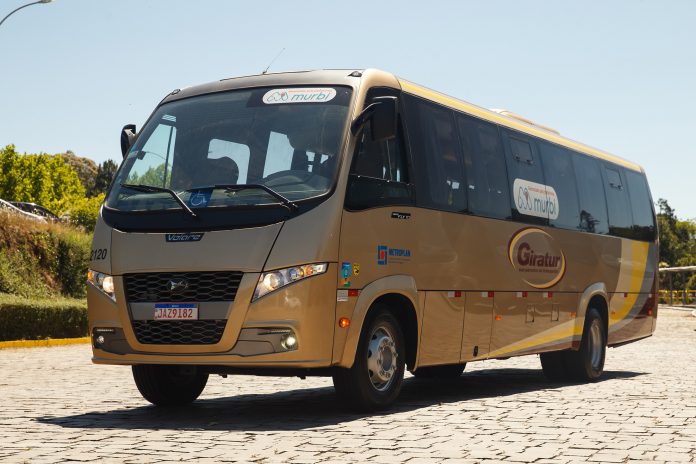 A Volare, principal fabricante brasileira de micro-ônibus e pertencente à Marcopolo, fez a entrega para a Giratur, de Caxias do Sul, de 20 unidades