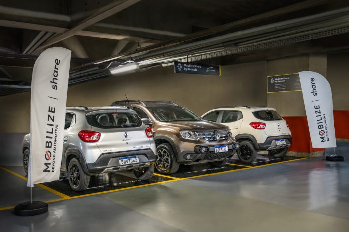 A Estapar lança parceira com a Renault do Brasil este mês para serviço de compartilhamento de veículos e de locação