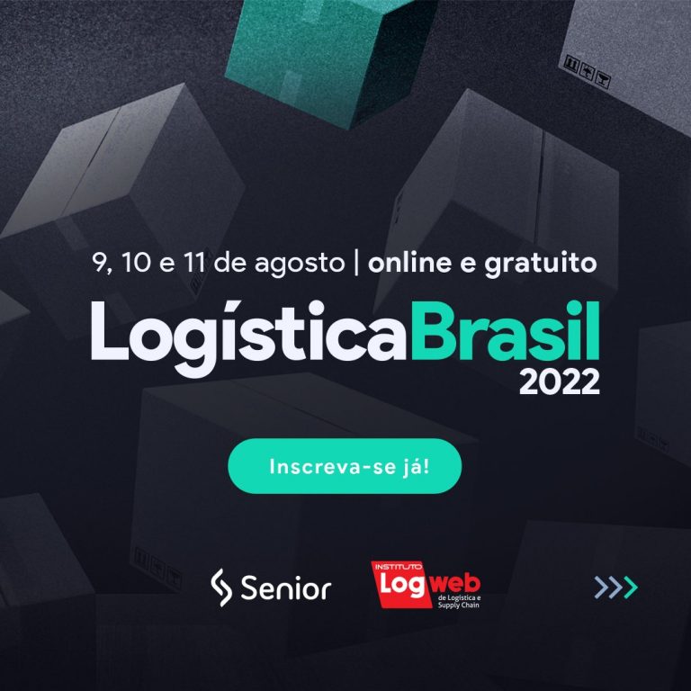 O evento Logística Brasil começa amanhã (09) e terá três dias de programação. Nos dias 09, 10 e 11 de agosto, das 13h às 18h