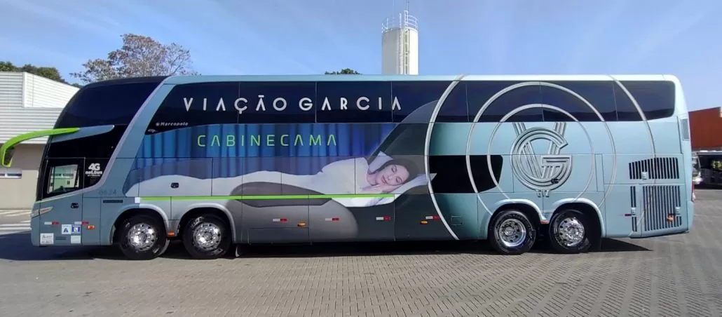 O Grupo Garcia-Brasil Sul reforça o seu negócio de comercialização de ônibus seminovos na LatBus 2022. A feira internacional