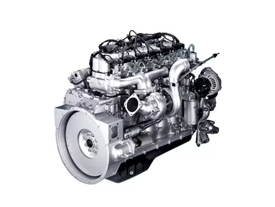 A FPT Industrial apresenta o motor FPT N60 CNG para ônibus na LatBus 2022. O modelo exposto no estande da IVECO, no São Paulo Expo