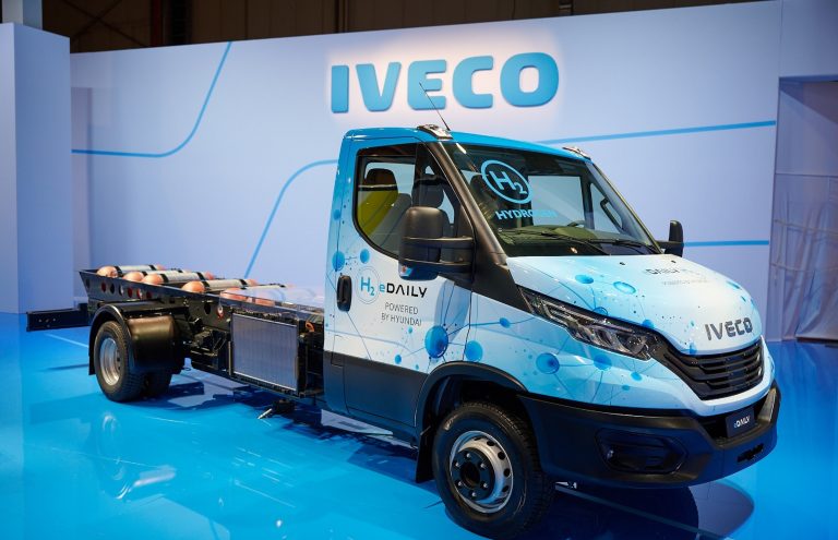O IVECO Group e a Hyundai Motor Company revelaram, na IAA Transportation 2022, o primeiro veículo elétrico de célula de combustível