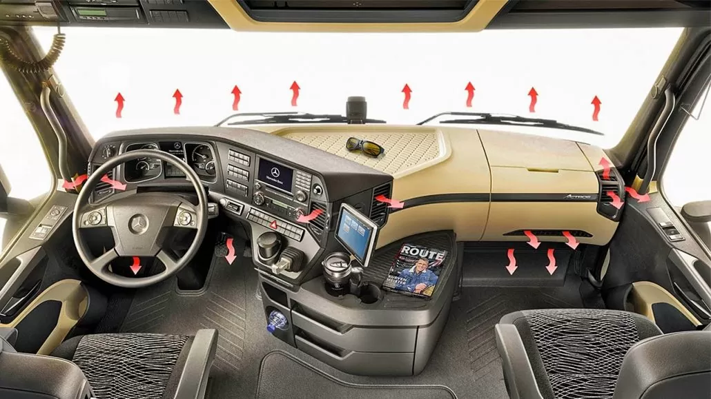 caminhões confortáveis