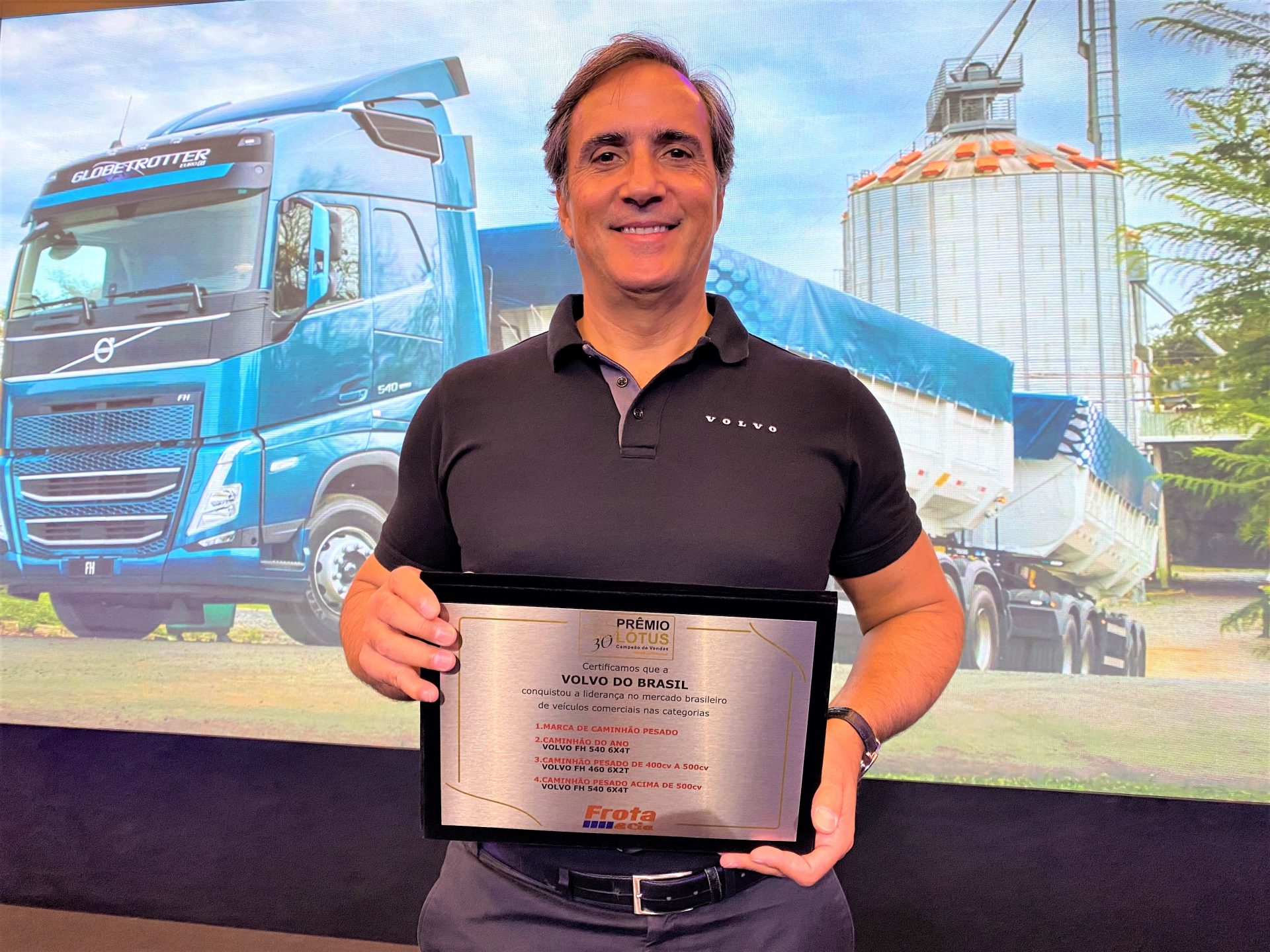 Volvo comemora conquistas no ano, apesar do horizonte sombrio - Frota&Cia