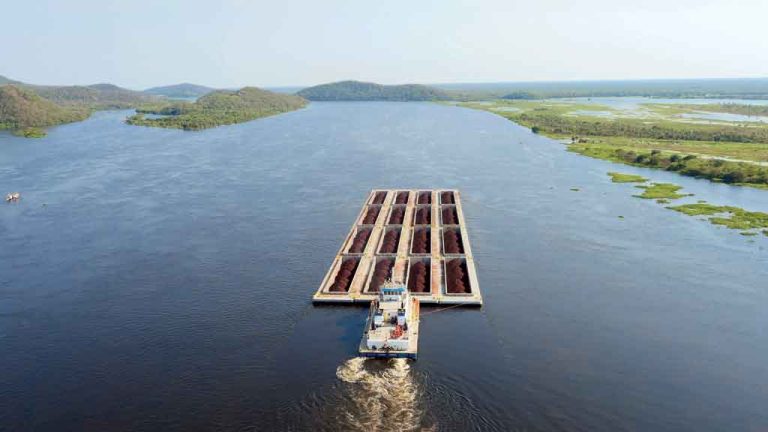 Brasil transportou mais de 38 milhões de toneladas pela Navegação Interior