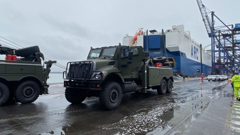 TCP recebe frota de caminhões inédita para o Exército Brasileiro