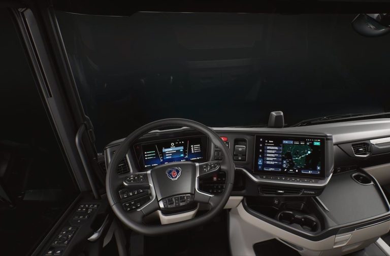 Scania lança novo painel digital para caminhões