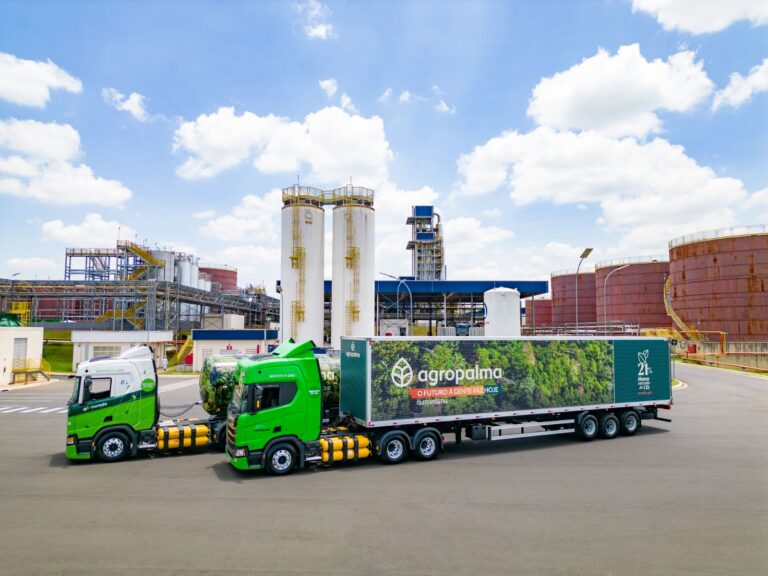Em parceria com Translima, Agropalma anuncia caminhão a GNV