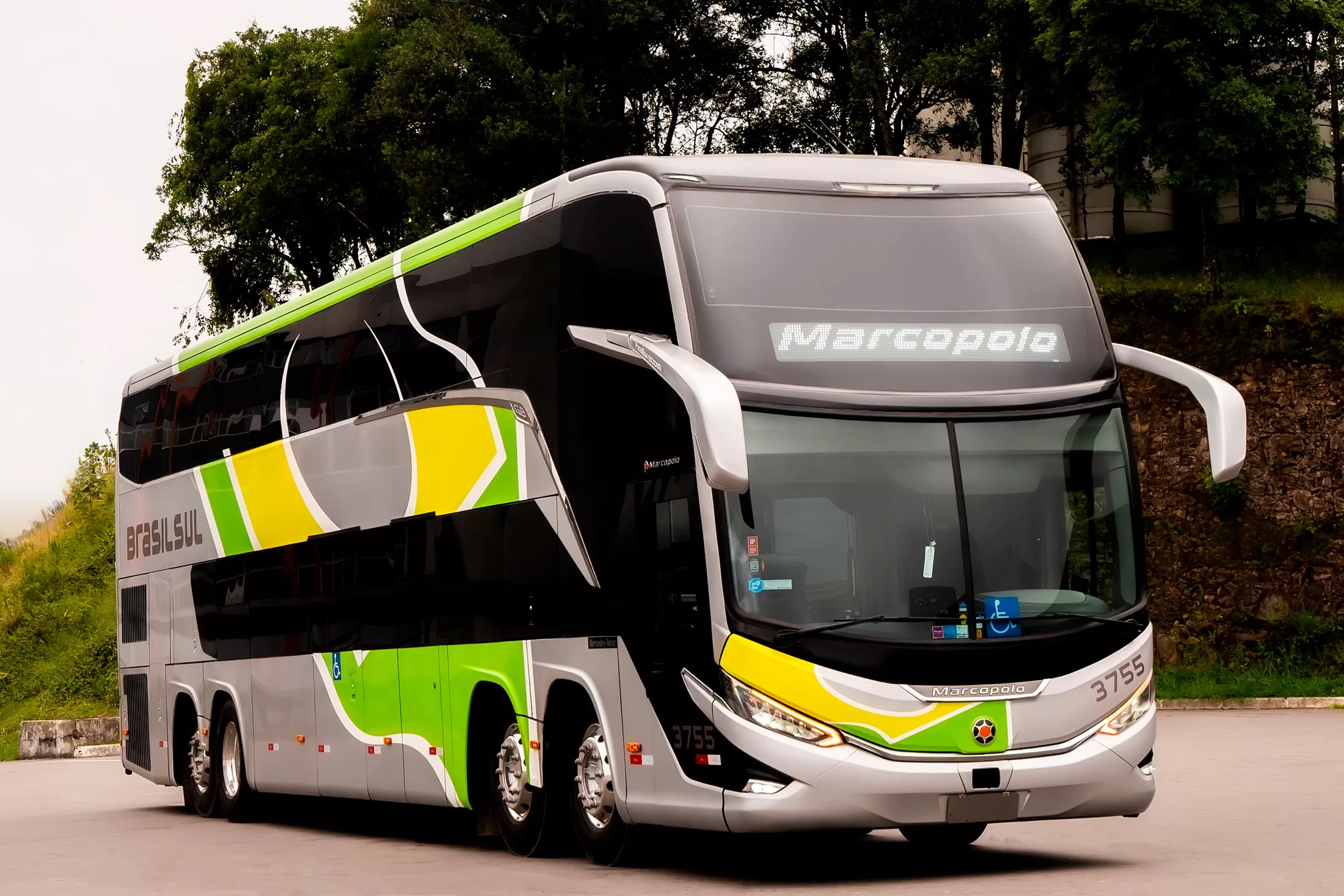 Paradiso G8 1800 DD, todas com 15.000 mm de comprimento total