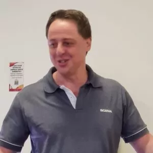 André Gentil, gerente de Vendas de Soluções a frotistas da Scania Operações Comerciais Brasil.