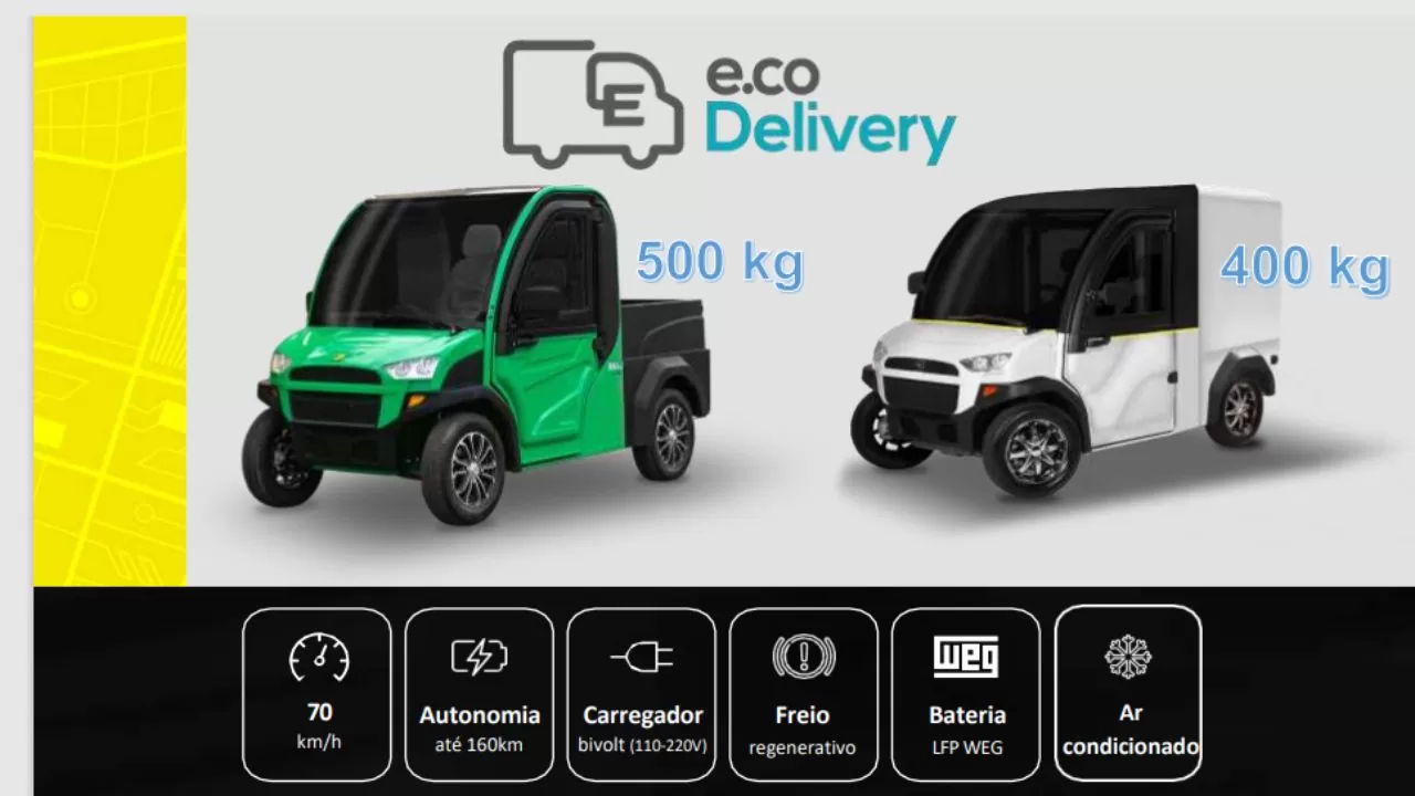 Hitech Electric - Linha e.co Delivery