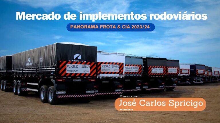 José Carlos Spricigo, da Anfir, fala do mercado de implementos rodoviários