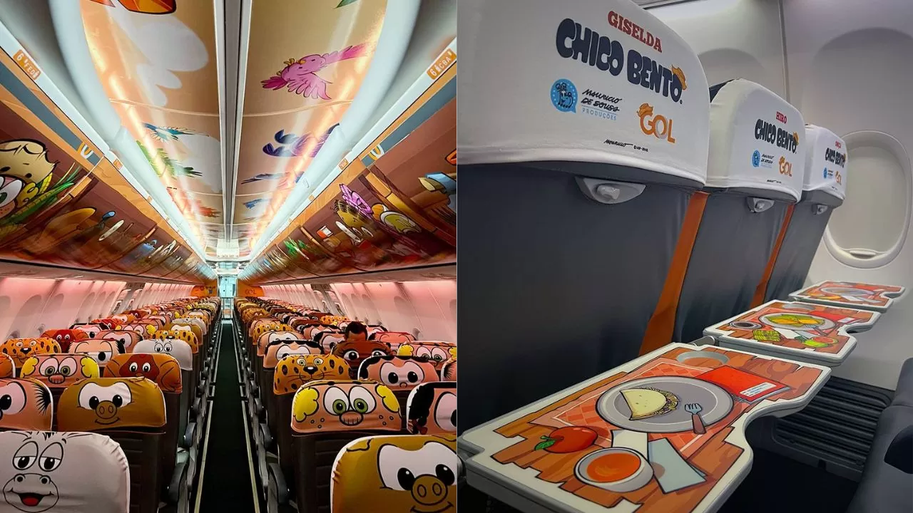 Avião Chico Bento