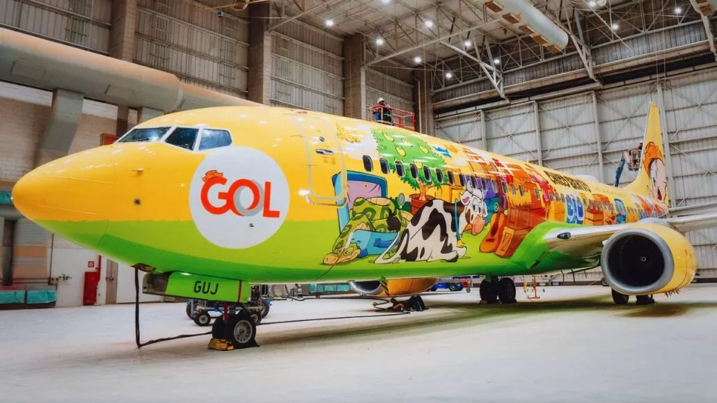 Avião Chico Bento