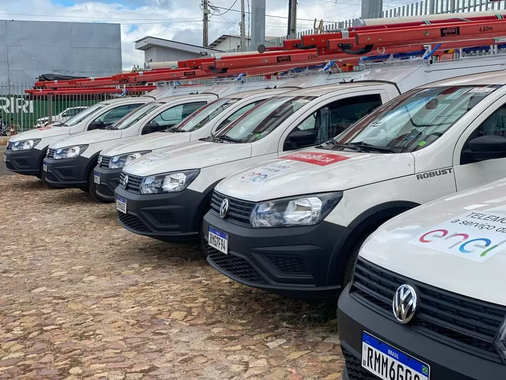 Frota de veículos comerciais do Grupo Emtel