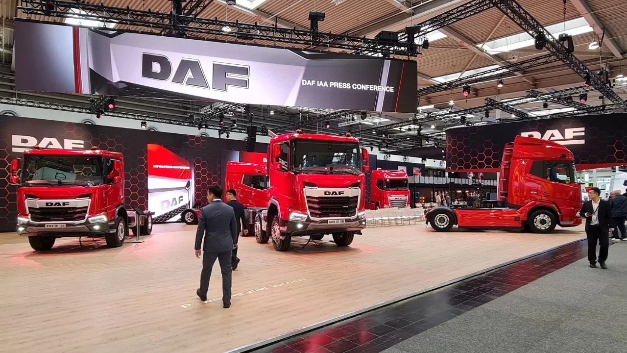 Estande da DAF Trucks | Foto: Frota&Cia