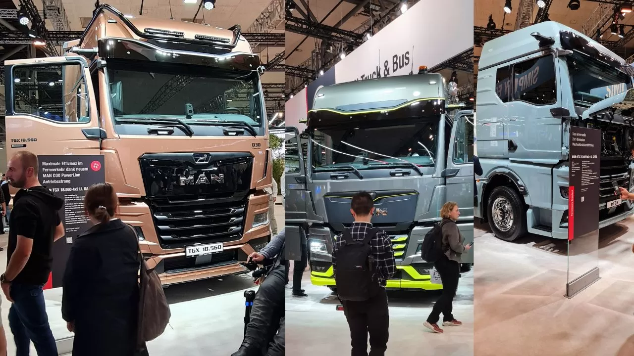 Estande da MAN| Foto: Frota&Cia