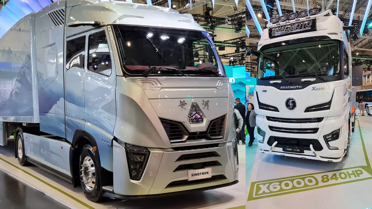 Estande do Shandon Heavy Industry Group | Foto: Frota&Cia