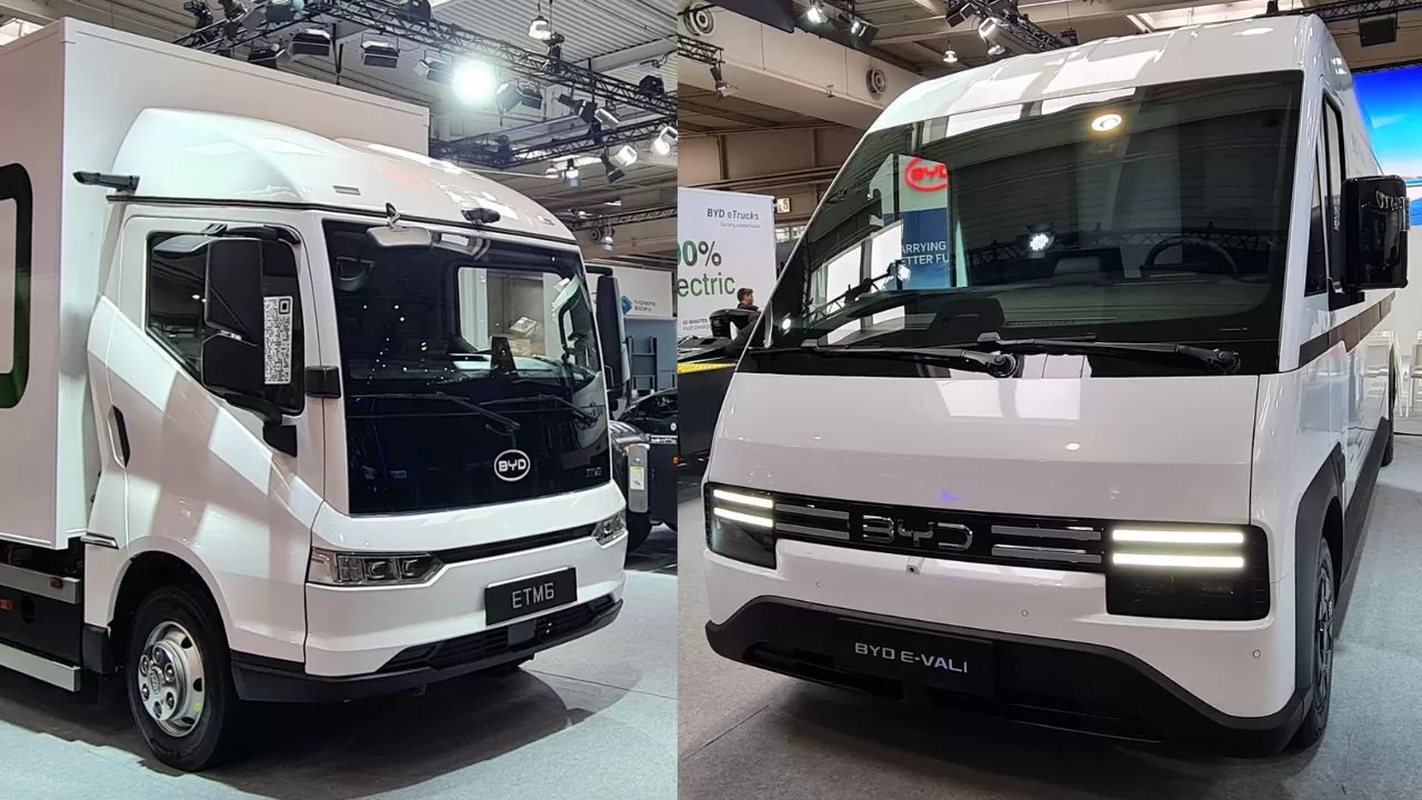 Estande da BYD | Fotos: Frota&Cia