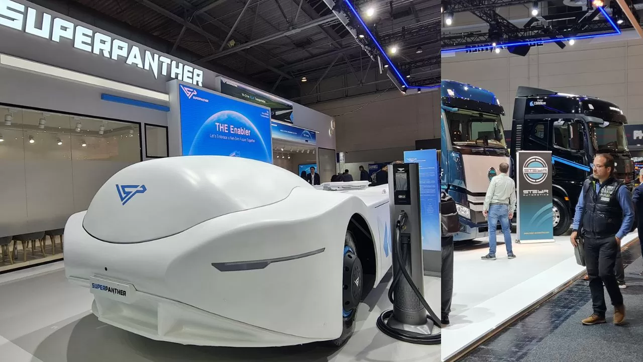 Estande da Steyr Automotive| Fotos: Frota&Cia