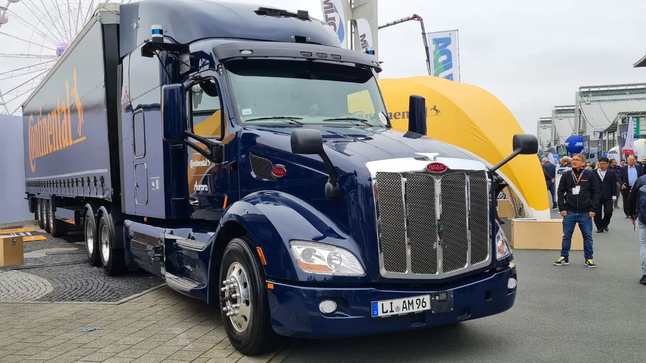 Continental e Aurora levam Peterbilt autônomo ao IAA | Foto: Frota&Cia
