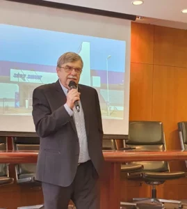 Carlos Panzan, presidente da FETCESP