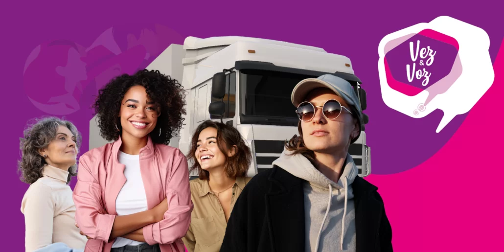 mulheres no transporte rodoviário