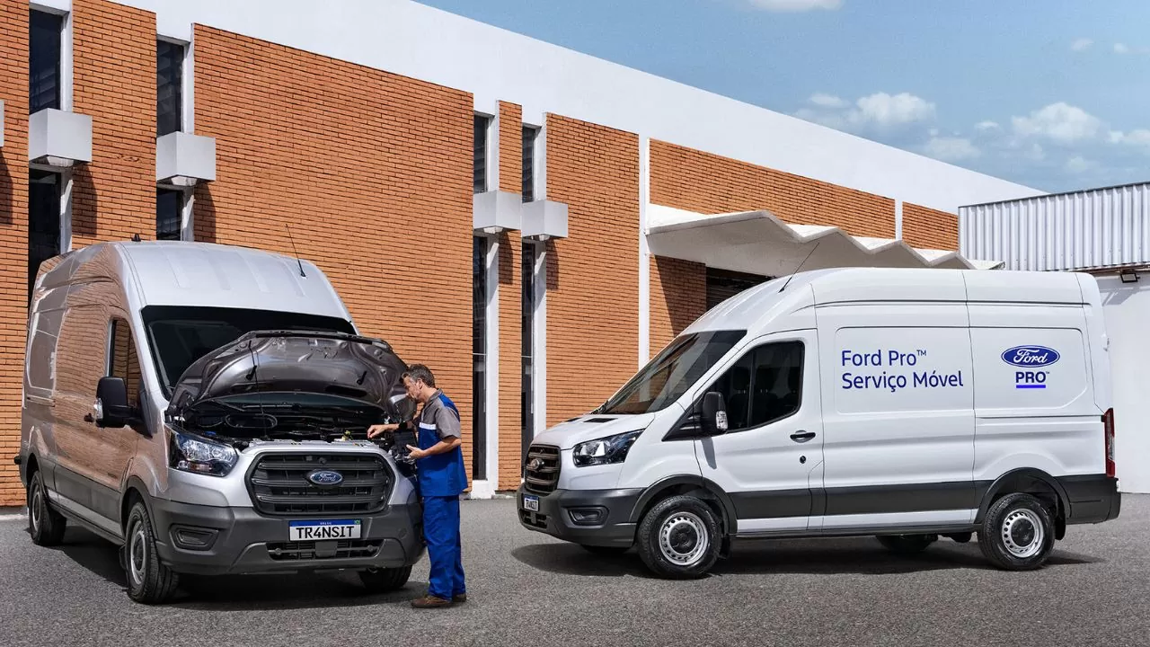 Ford Pro | Transit | Serviço Móvel | Foto: Divulgação