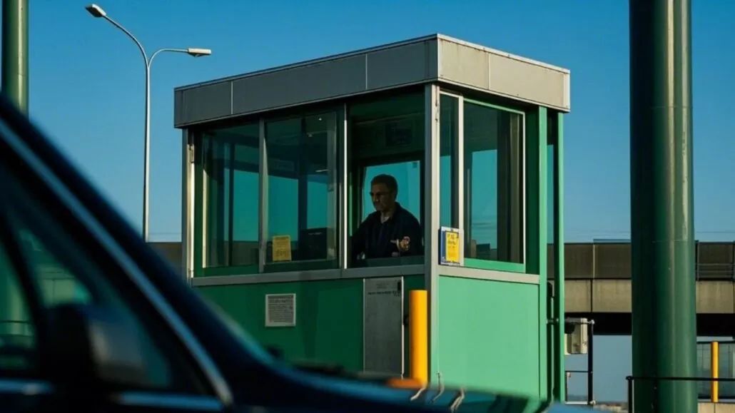 Imagem de pedágio meramente ilustrativa gerada por IA | Frota&Cia