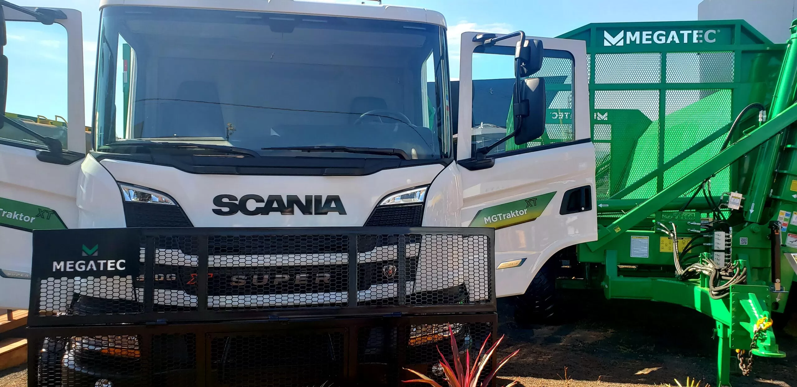 Scania na Agrishow mostra solução inovadora para uso na cana