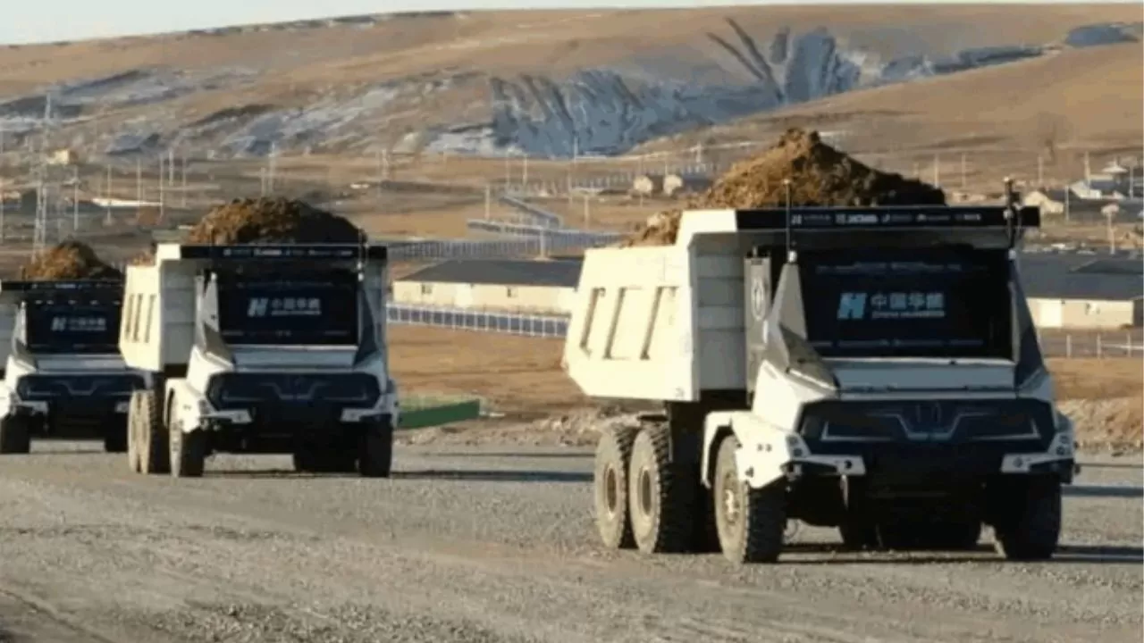 XCMG ZNK95 caminhões autônomos XCMG