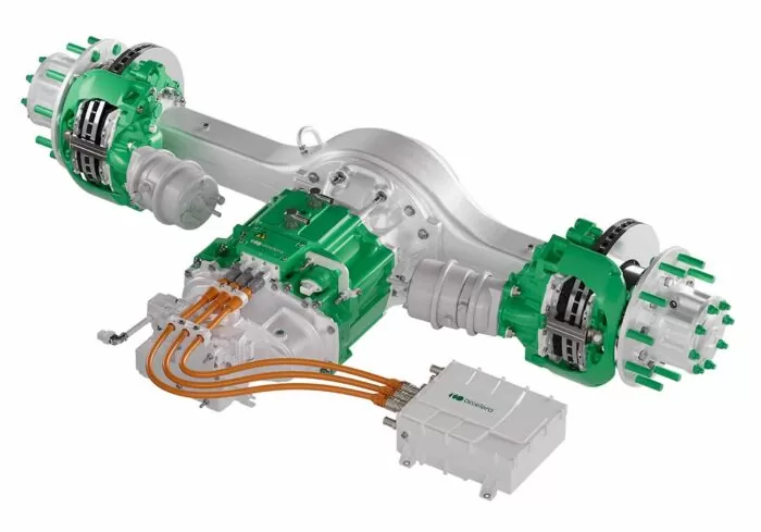 Nova geração eixo elétrico 14Xe Nova geração eixo elétrico 14Xe