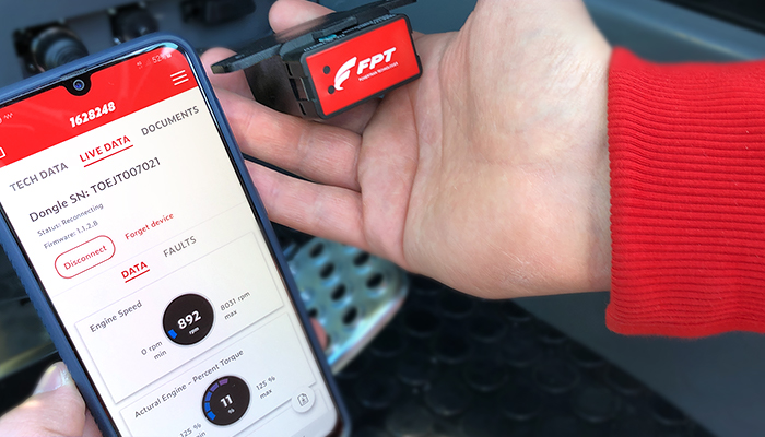 App MyFPT permite monitorar o veículo à distância